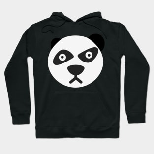 Interesting panda face, strange panda Hoodie